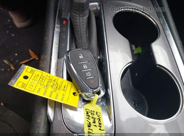 1G1ZC5ST2LF127376 2020 CHEVROLET MALIBU Black Vista del salpicadero