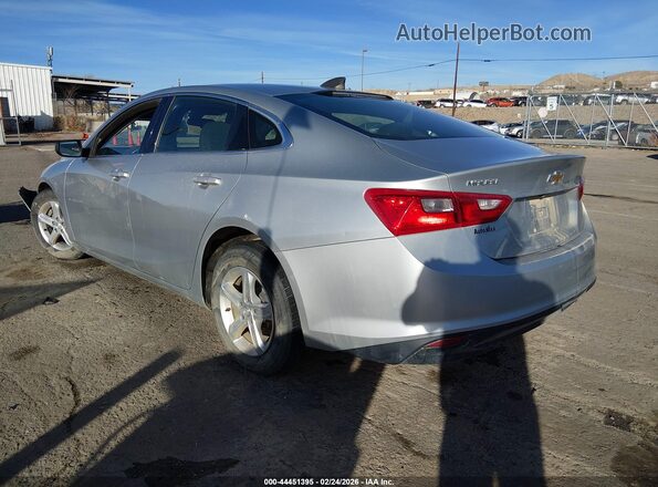 1G1ZC5ST9LF000835 2020 CHEVROLET MALIBU Серебряный Задняя левая четверть