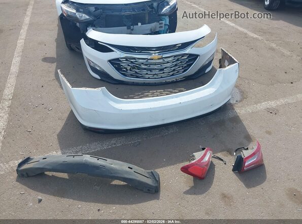 1G1ZD5ST0LF033803 2020 CHEVROLET MALIBU White Սարքավորումների վահանակի տեսք