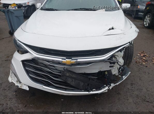 1G1ZD5ST0MF056418 2021 CHEVROLET MALIBU Белый Вид щитка приборов