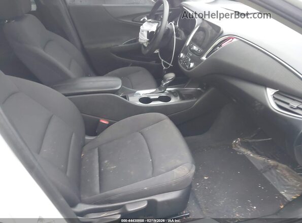 1G1ZD5ST0MF056418 2021 CHEVROLET MALIBU Белый Вид салона спереди