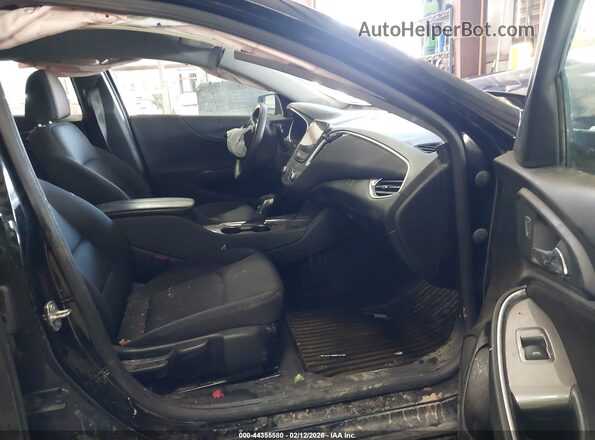 1G1ZD5ST0MF087068 2021 CHEVROLET MALIBU Black Front interior view