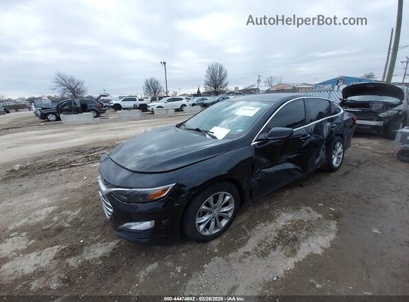 1G1ZD5ST2MF067470 2021 CHEVROLET MALIBU Black Przód lewy