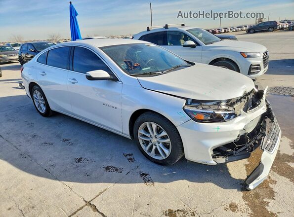1G1ZD5ST3JF127705 2018 CHEVROLET MALIBU Белый Передняя правая четверть