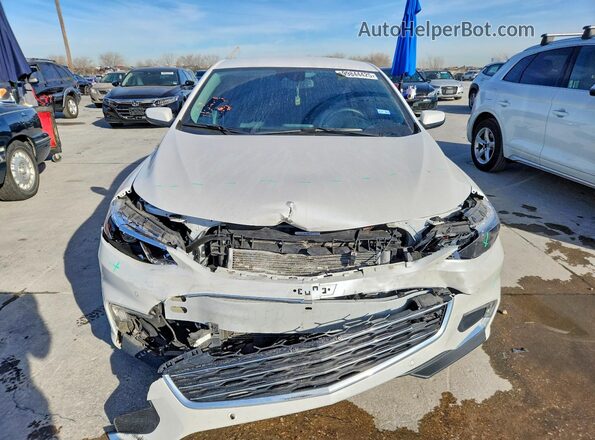 1G1ZD5ST3JF127705 2018 CHEVROLET MALIBU Белый Вид спереди