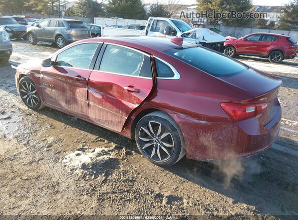 1G1ZD5ST3JF208221 2018 CHEVROLET MALIBU Burgundy Tył lewy