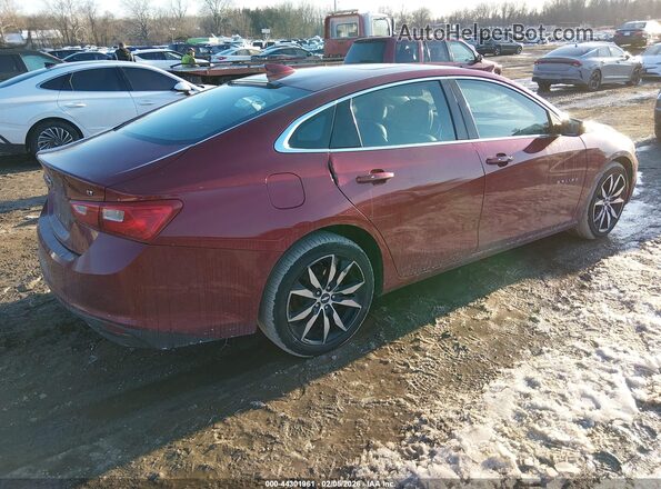 1G1ZD5ST3JF208221 2018 CHEVROLET MALIBU Burgundy Tył prawy