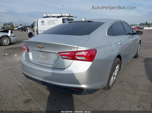 1G1ZD5ST3KF104278 2019 CHEVROLET MALIBU Серебряный Задняя правая четверть