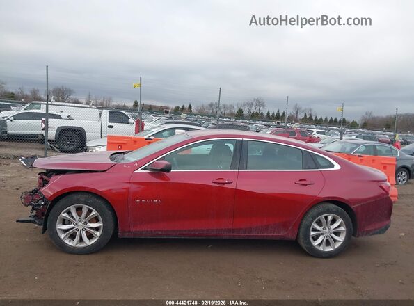 1G1ZD5ST3KF150550 2019 CHEVROLET MALIBU Red 