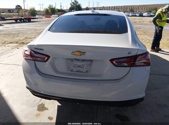 1G1ZD5ST4KF163856 2019 CHEVROLET MALIBU White 