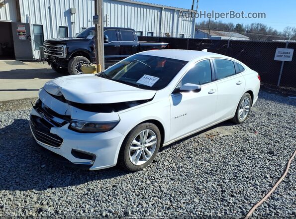 1G1ZD5ST5JF207684 2018 CHEVROLET MALIBU Белый Передняя левая четверть