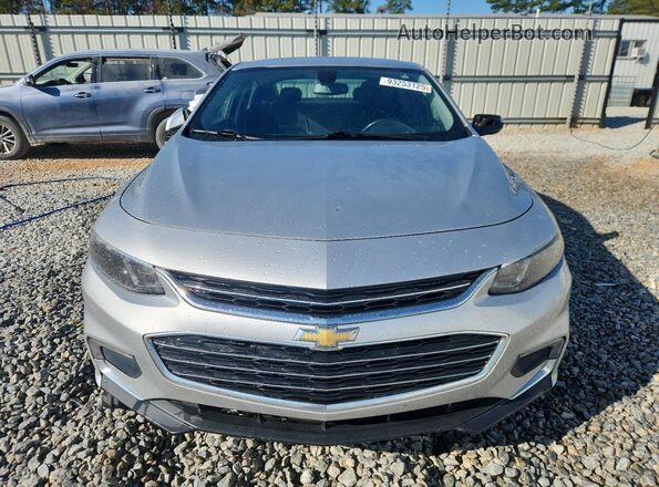 1G1ZD5ST7JF237396 2018 CHEVROLET MALIBU Silver Вид спереду