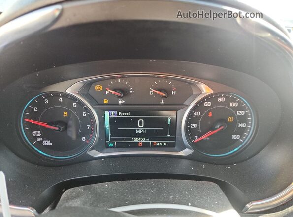 1G1ZD5ST7JF237396 2018 CHEVROLET MALIBU Silver Вид щитка приладів