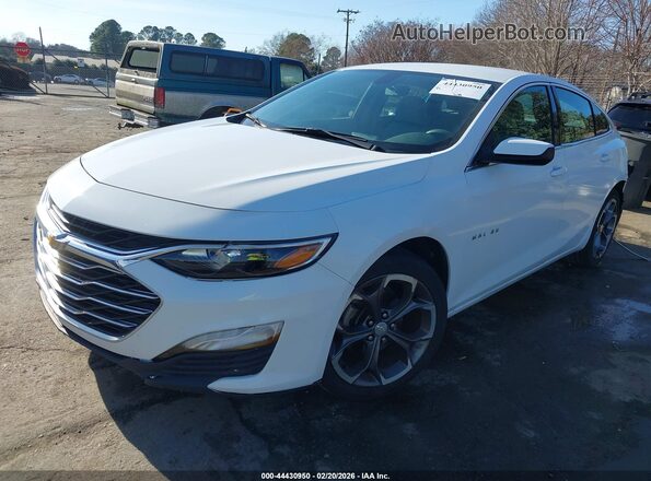 1G1ZD5ST8NF109724 2022 CHEVROLET MALIBU White Առջևի ձախ երեք քառորդ տեսարան