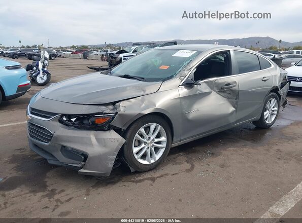 1G1ZD5ST9JF248240 2018 CHEVROLET MALIBU Gray Przód lewy