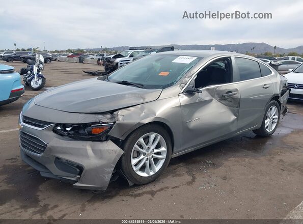 1G1ZD5ST9JF248240 2018 CHEVROLET MALIBU Gray Widok z przodu