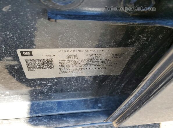 1G1ZD5ST9KF225266 2019 CHEVROLET MALIBU Серый 