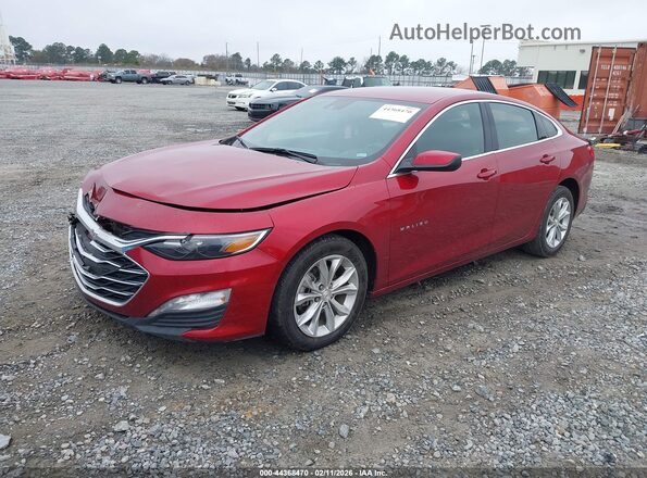 1G1ZD5ST9SF133736 2025 CHEVROLET MALIBU Red Առջևի ձախ երեք քառորդ տեսարան