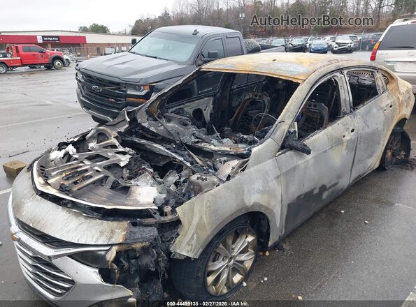 1G1ZD5STXKF110045 2019 CHEVROLET MALIBU Gray Front view