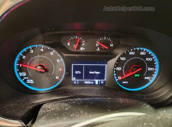 1G1ZD5STXKF133003 2019 CHEVROLET MALIBU Blue 