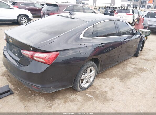 1G1ZD5STXNF171433 2022 CHEVROLET MALIBU Black უკანა მარჯვენა