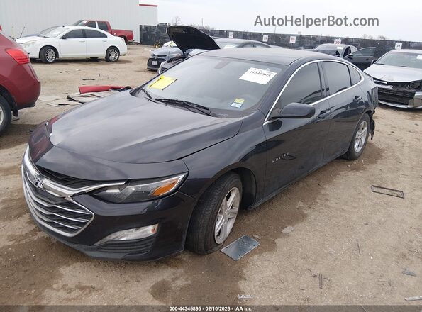 1G1ZD5STXNF171433 2022 CHEVROLET MALIBU Black წინა მარცხენა ხედი სამი მეოთხედიდან