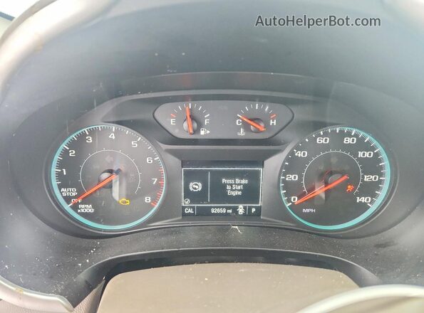 1G1ZD5STXPF126995 2023 CHEVROLET MALIBU Черный Вид щитка приборов