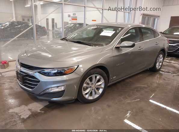 1G1ZD5STXRF129396 2024 CHEVROLET MALIBU Серый Передняя левая четверть