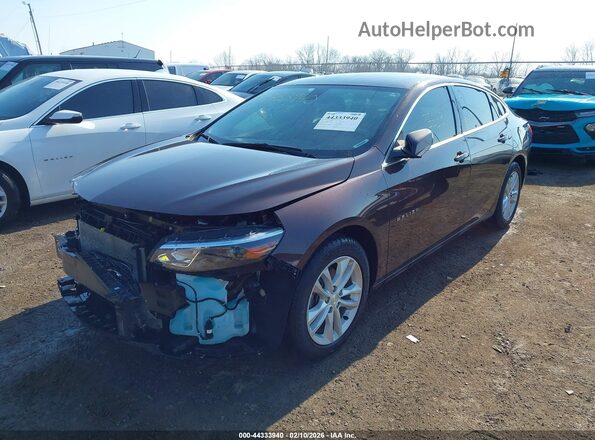 1G1ZE5ST3GF251799 2016 CHEVROLET MALIBU Maroon Przód lewy