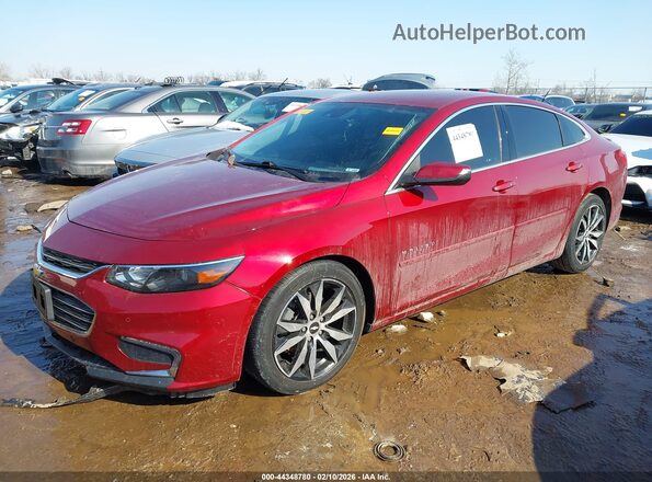 1G1ZE5ST8HF212224 2017 CHEVROLET MALIBU Red 