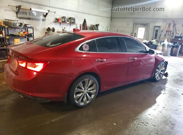 1G1ZH5SX7GF202227 2016 CHEVROLET MALIBU Red 