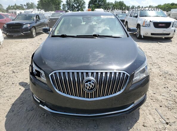 1G4G45G35GF267122 2016 BUICK LACROSSE Black Front view