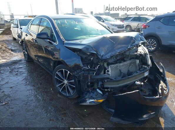 1G4PW5SK3G4137215 2016 BUICK VERANO Black Front view