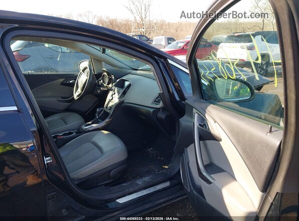 1G4PW5SK3G4137215 2016 BUICK VERANO Black Front interior view