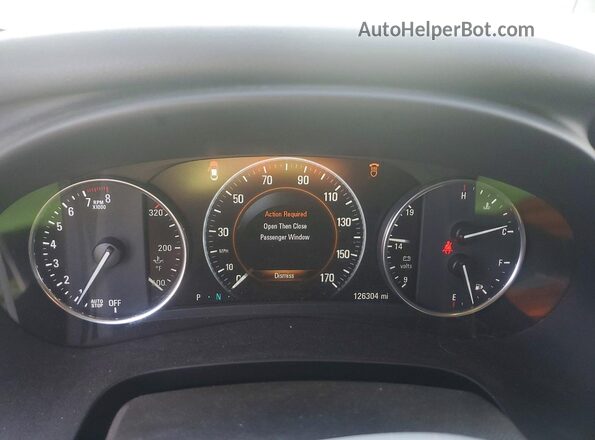 1G4ZP5SS0KU103196 2019 BUICK LACROSSE Серебряный Вид щитка приборов