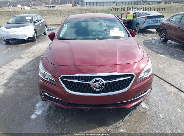 1G4ZP5SS4HU110094 2017 BUICK LACROSSE Red Front view
