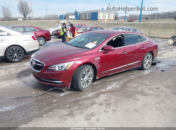 1G4ZP5SS4HU110094 2017 BUICK LACROSSE Red Front left