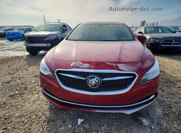 1G4ZP5SS4JU110067 2018 BUICK LACROSSE Red Front view