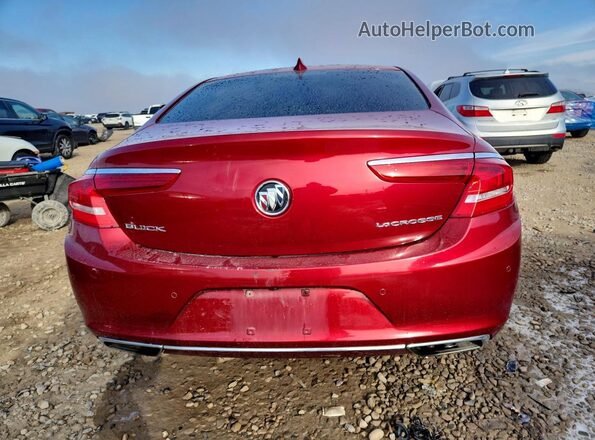 1G4ZP5SS4JU110067 2018 BUICK LACROSSE Red Rear view