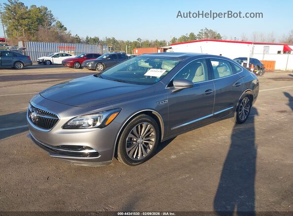 1G4ZP5SS4JU135552 2018 BUICK LACROSSE Серый Передняя левая четверть