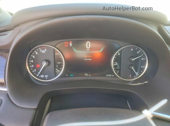 1G4ZP5SS5KU103565 2019 BUICK LACROSSE White Вид щитка приладів