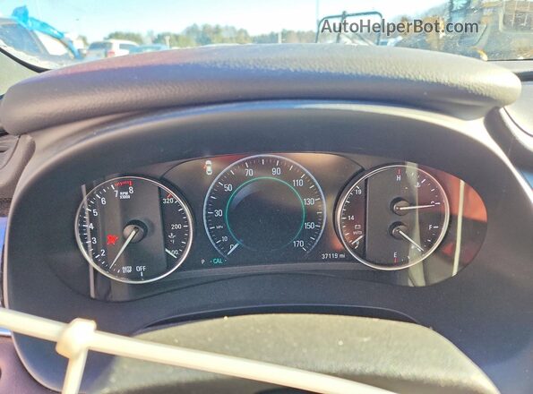 1G4ZU5SS3KU116324 2019 BUICK LACROSSE Коричневый Вид щитка приборов
