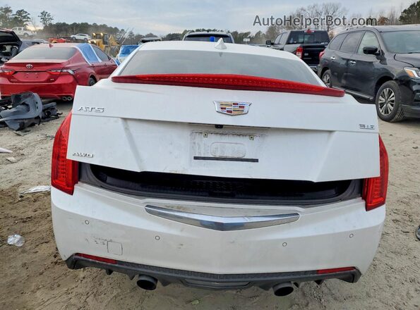 1G6AG5SS7J0138490 2018 CADILLAC ATS Белый Вид сзади