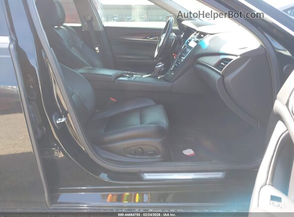 1G6AR5SSXK0147339 2019 CADILLAC CTS Черный Вид салона спереди