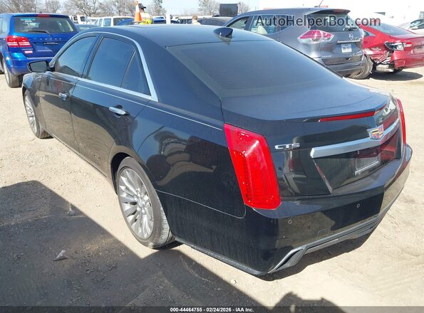 1G6AR5SSXK0147339 2019 CADILLAC CTS Черный Задняя левая четверть