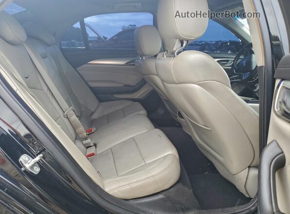1G6AR5SX2H0111147 2017 CADILLAC CTS Black Widok tylnych siedzeń