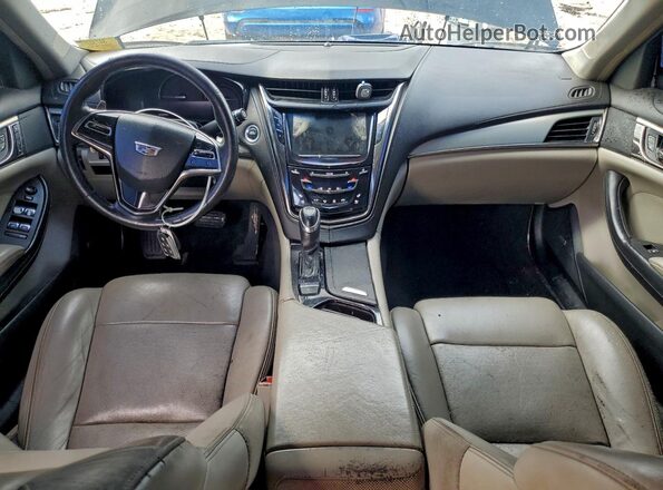1G6AR5SX2H0111147 2017 CADILLAC CTS Black Widok deski rozdzielczej