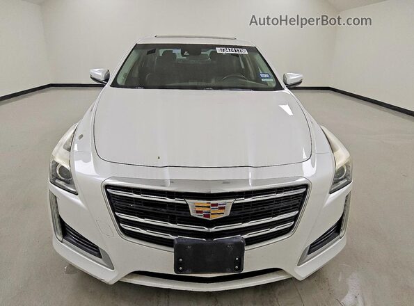 1G6AR5SX7H0195658 2017 CADILLAC CTS White Vista frontal