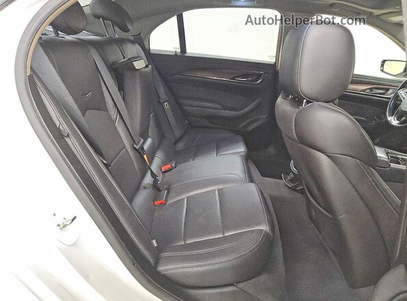 1G6AR5SX7H0195658 2017 CADILLAC CTS White Vista de los asientos traseros