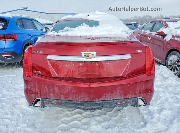 1G6AX5SS0K0114677 2019 CADILLAC CTS Red 